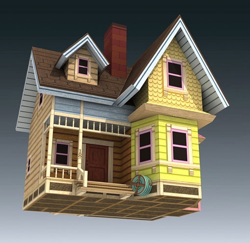 Flying House UP Movie Flying House UP Movie