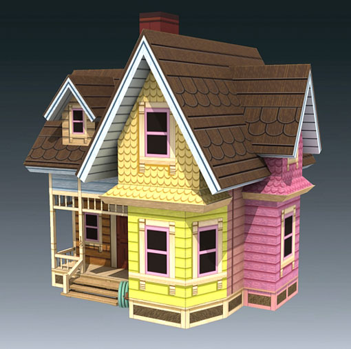 Flying House UP Movie Flying House UP Movie