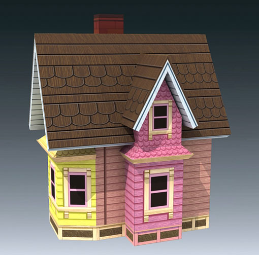 Flying House UP Movie Flying House UP Movie