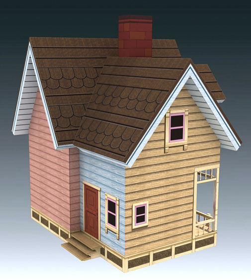 Flying House UP Movie Flying House UP Movie