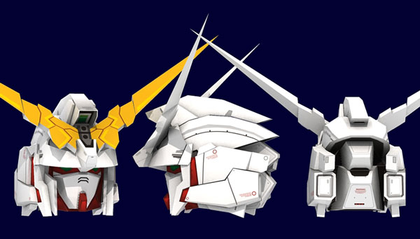 Unicorn Gundam Paper Model Unicorn Gundam Paper Model