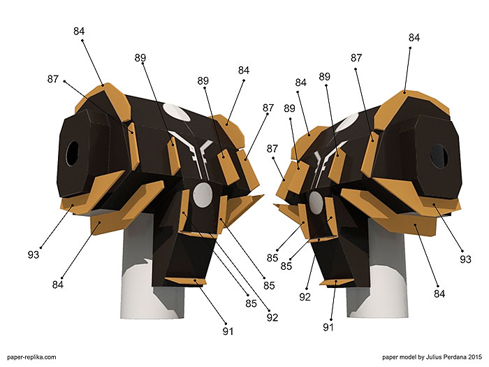 Hulkbuster Paper Model - Torso