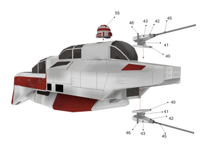 ARC-170 Fighter ARC-170 Fighter - STARWARS