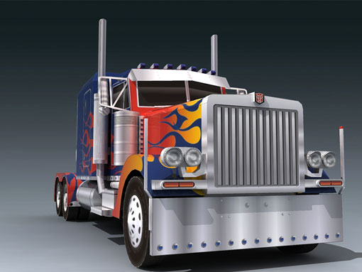 Peterbilt 379 - optimus-prime Vehicle Mode Peterbilt 379 - optimus-prime Vehicle Mode
