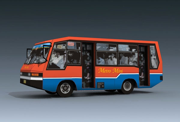Metromini Shuttle Bus Metromini Shuttle Bus