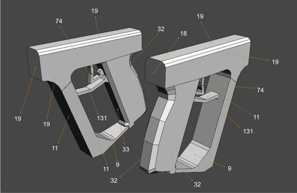 KRISS Super V 1:1 (patterns)