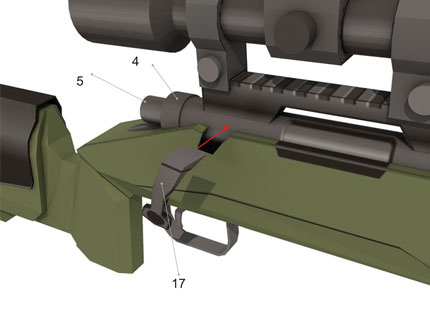 M40A3 sniper Rifle M40A3 sniper Rifle