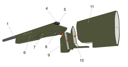 M40A3 sniper Rifle M40A3 sniper Rifle