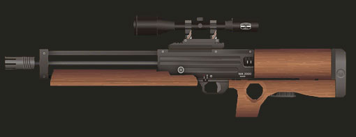 Walther WA2000 sniper Walther WA2000 sniper